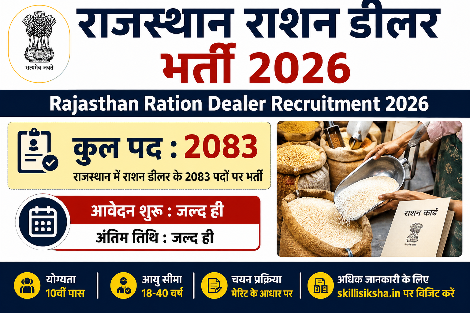 Rajasthan Ration Dealer Recruitment 2026