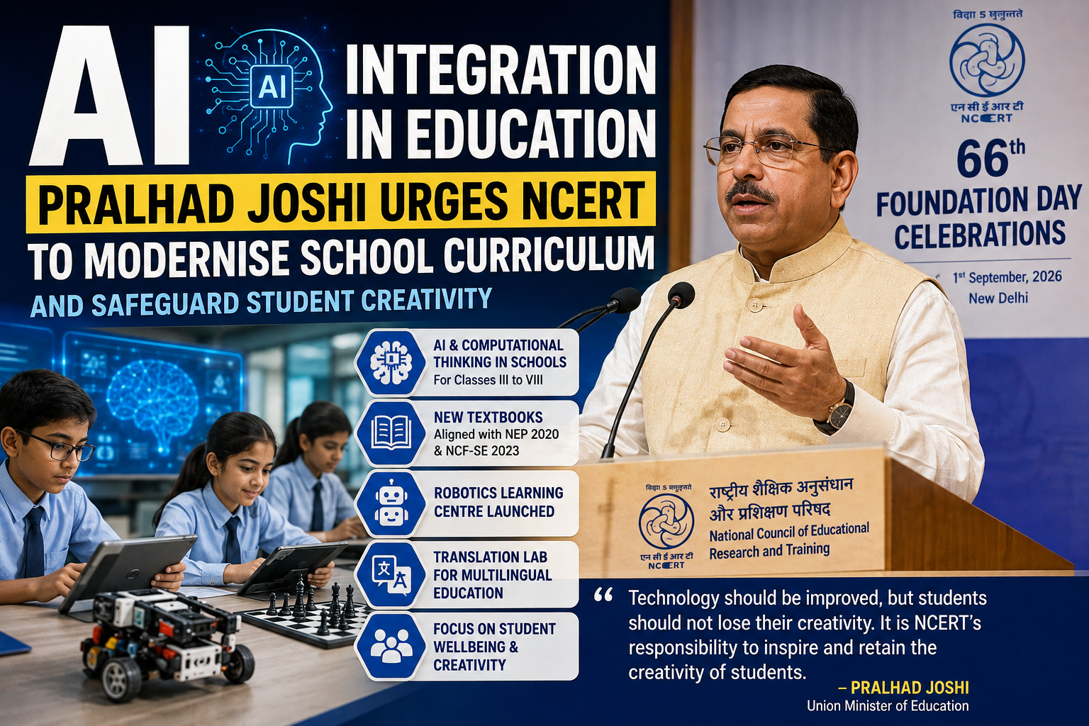 AI Integration in Education Pralhad Joshi: NCERT
