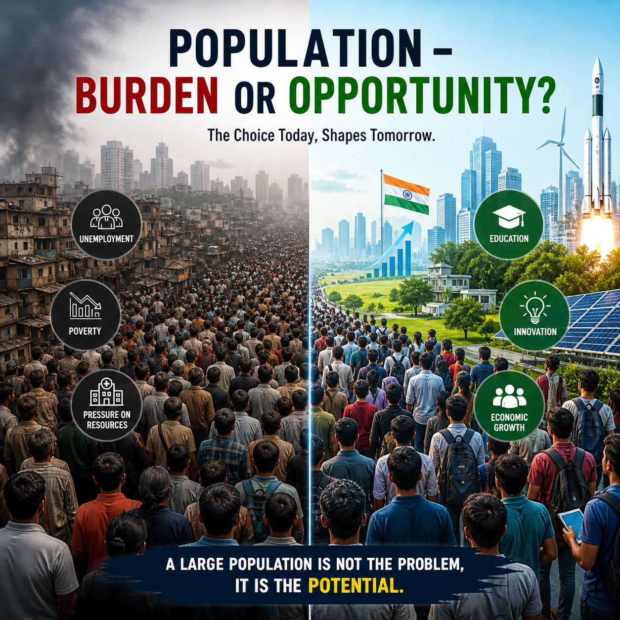 Population – Burden or Opportunity?