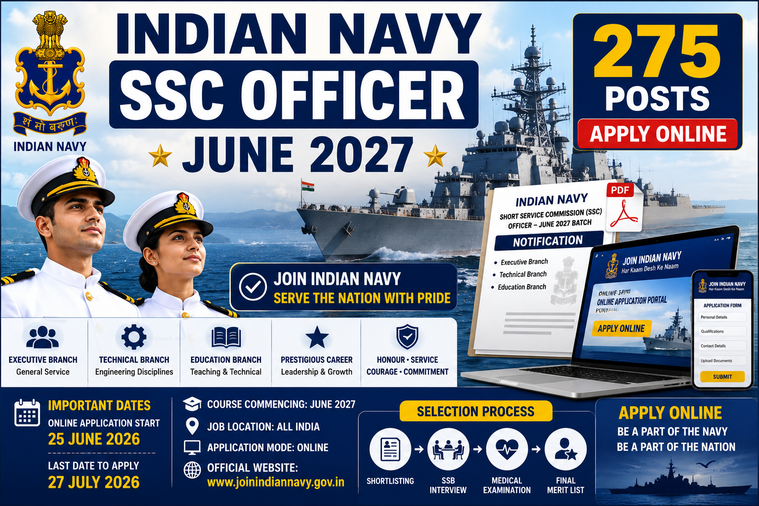 Indian Navy SSC Officer recruitment 2027.png