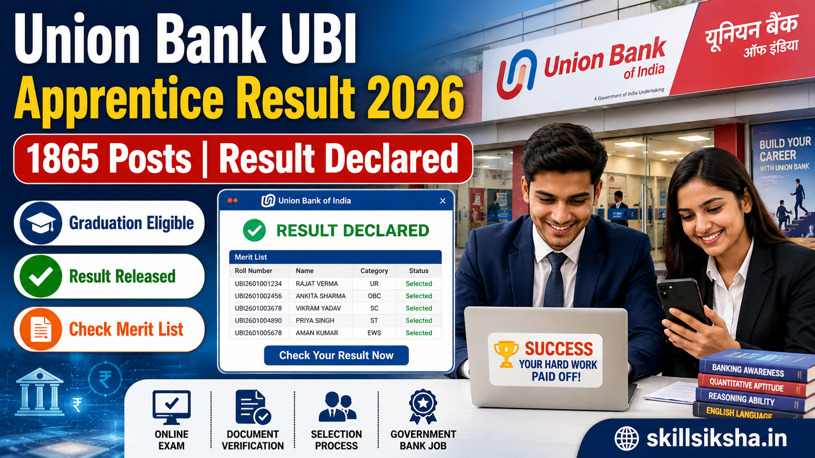 Union Bank apprentice result announcement.png